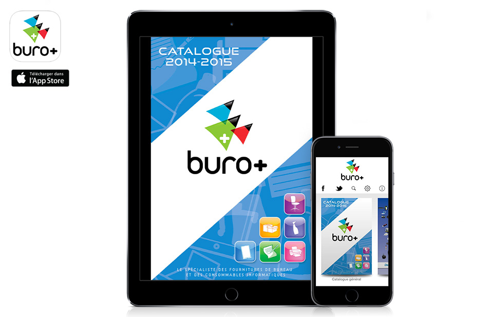 application-kiosque-catalogue-buro-plus-sur-ipad-iphone