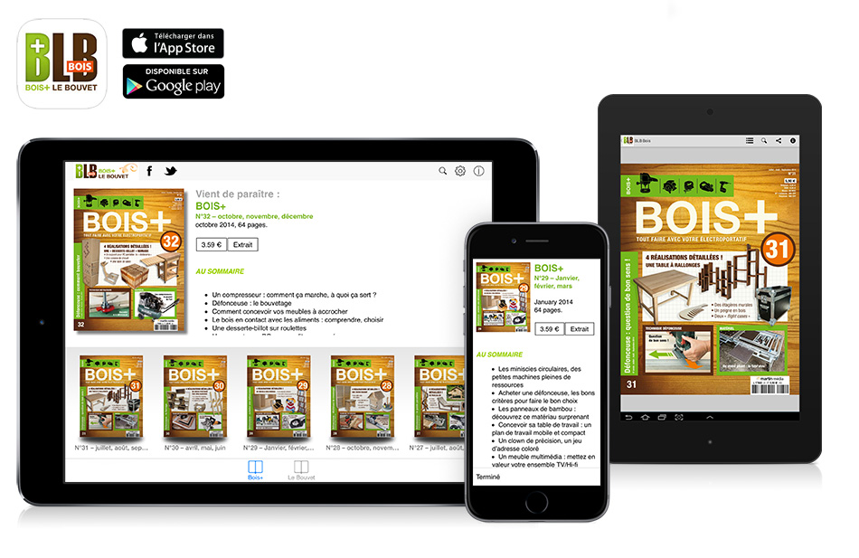 application-kiosque-magazine-Bois-plus-sur-ipad-iphone-android