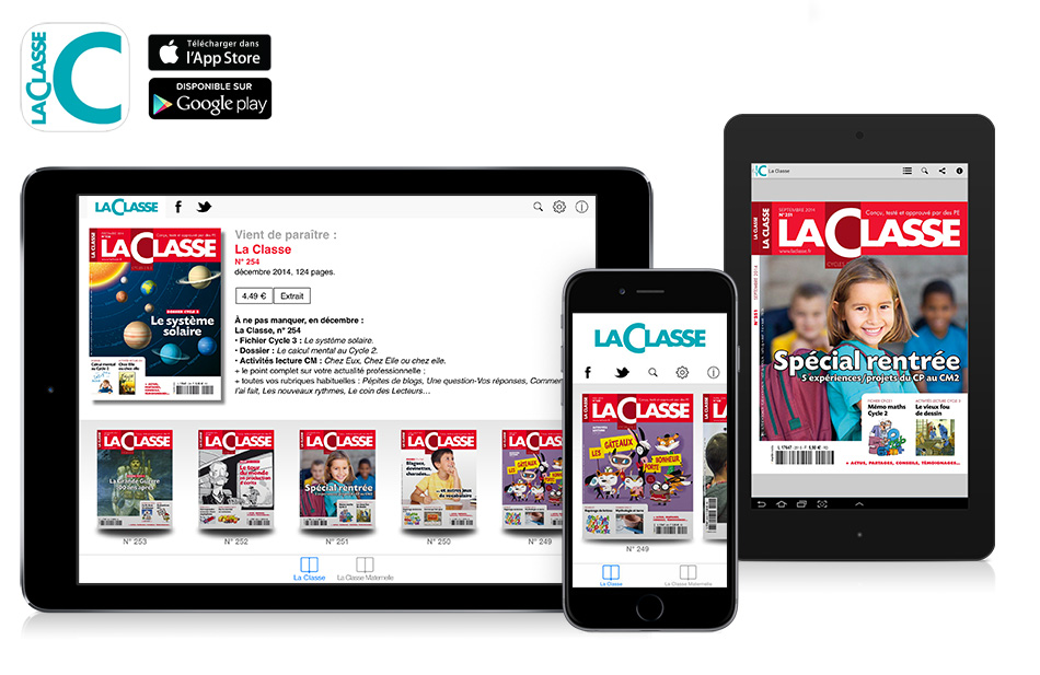 application-kiosque-magazine-la-Classe-sur-ipad-iphone-android