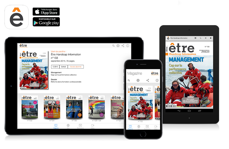 application-kiosque-magazine-magazine-Etre-Handicap-Information-sur-ipad-iphone-android